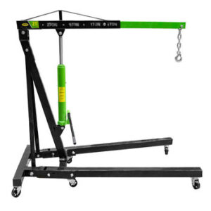 Grue pliante 2 tonnes JBM pour mécanique auto