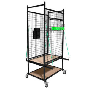 Chariot spécial carrosserie JBM 514418, dimensions 895x1800x585mm