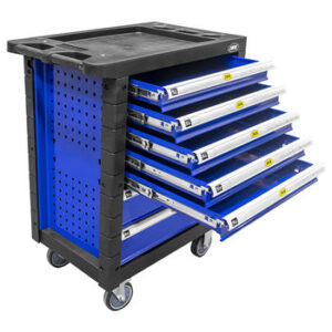 Servante d'atelier 7 tiroirs JBM bleue 775x466x960mm