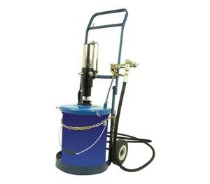 Station de graissage pneumatique universel pour fûts de 12,5 kg - Pompe 0,7 kg/min - Modèle Sparex