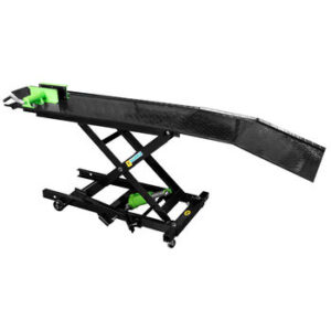 Table élévatrice hydraulique pour moto JBM 513849, capacité 365 kg