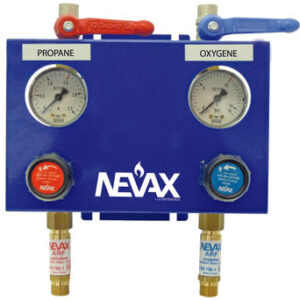 Tableau Bi-Gaz Propane-Oxy Castolin pour soudage et découpe