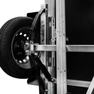 Remorque avec amortisseur 500 kg Garden Trailer 201/R Unitrailer - Capacité de charge 750 kg