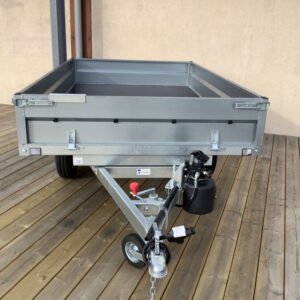 Remorque benne Lider 39560 avec 2 essieux, charge utile 415 kg