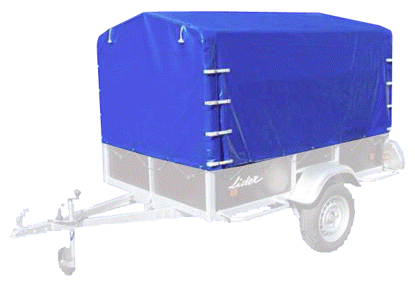 Bâche haute armature 80cm pour Lider 2.5M - BOIS ET ROBUST 258 X 141 CM