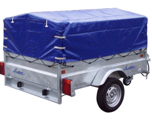 Bâche haute avec armature 40 CM - ROBUST 2M - 39350 / 32390 pour remorque 208 x 141cm