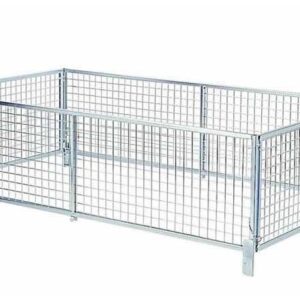 Rehausse grillagée 35 cm LIDER BAG 233 X 132 - Pour remorques bagagères 240 x 138 cm