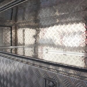 Coffre aluminium 4 ouvertures 1300L Dim. 1 880 x 700 x 1 005 mm