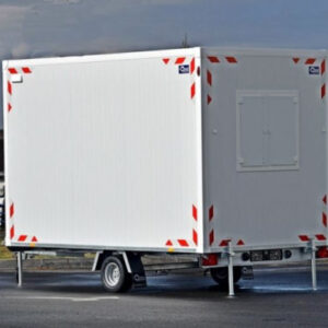 Remorque de chantier BLYSS Marcello Basic 520 kg robuste et polyvalente