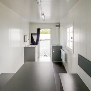 Remorque de chantier BLYSS Marcello Comfort 500 - Vestiaire mobile en acier