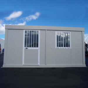 Bungalow de chantier Vestiaires 5m - Série Renforcée