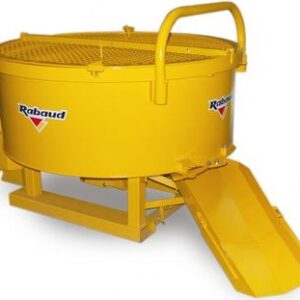 Bétonnière Rabaud BAV 1000 - Capacité 1000 litres, entraînement par prise de force 540 tr/min