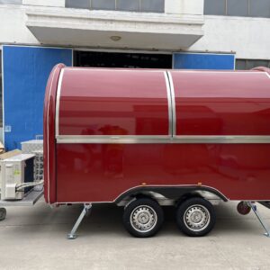 REMORQUE FOOD-TRUCK DOUBLE ESSIEUX 900KG 4.8M 2021