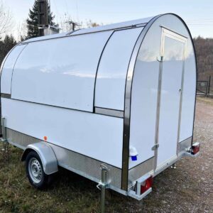Remorque magasin Truck-food 2,5m PTAC 750kg